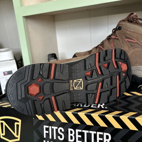 Noble Outfitters Men’s Rivet Cutter Steel Toe Waterproof Suede Work Boot Sz 13R - Picture 5 of 7